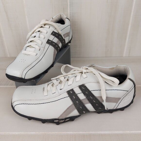 Skechers Men's Size 8.5 Relaxed Step White SN 63384 Sneakers - Picture 1 of 7